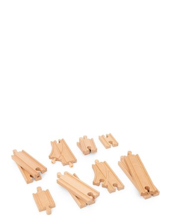 Startset Med Skenor Beige BRIO