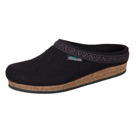 Sisätossut Stegmann Black Wollfilz Mustat 43
