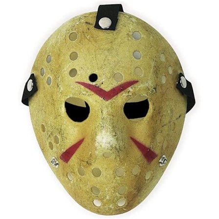 Mask Cosplay Halloween Kostym Mask Prop Horror Hockey Gul