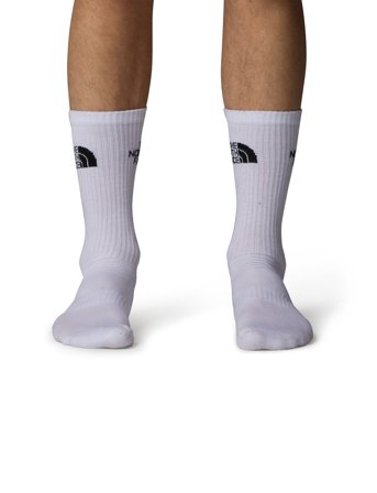 The North Face Multi Sport Cush Crew Sock 3P - White - 35-37