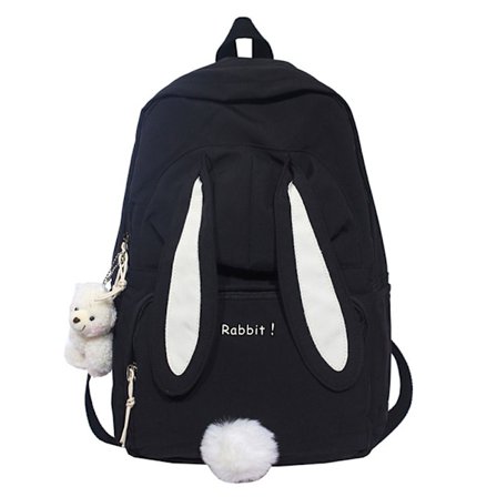 Rygsæk Skoletaske SORT