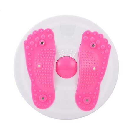 Twisting Disc Hemma Kvinnlig Fitness Träningsmaskin Midjeträning Maskin(rosa)