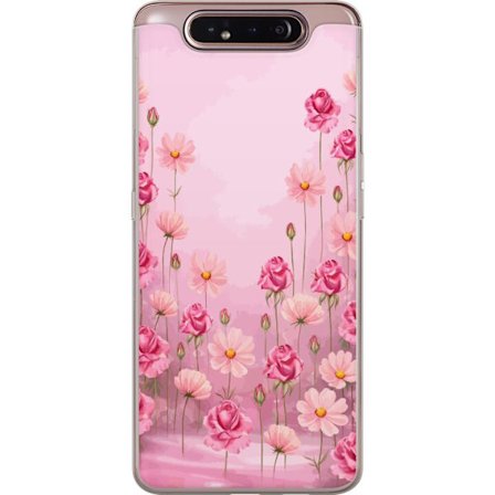 Yhteensopiva Puhelinkuori Samsung Galaxy A80 Petal Reverie Soft Blush