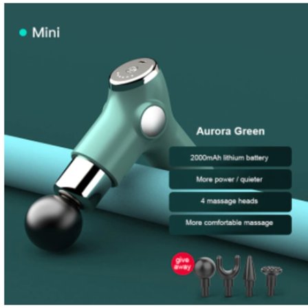 Mini Massage pistol|grön