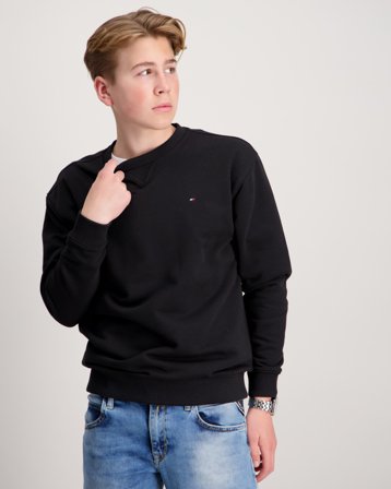 Tommy Hilfiger U TIMELESS SWEATSHIRT Schwarz Pullover Unisex - Kids Brand Store