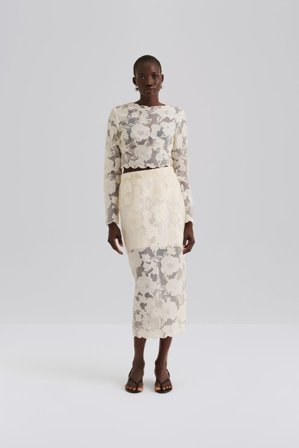 Malina - Anabelle midi skirt - 40 - Vanilla