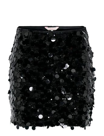 Onljadel Sequins Skirt Wvn Black ONLY