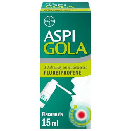 Aspi Gola Spray Antinfiammatorio per Gola Infiammata Faringite e