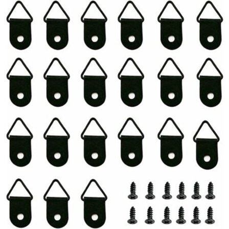 Ramme kroge 200 stk Bil kroge Billede ophængningskrog Hængsel Ramme krog Billeder Ringe Hængende kroge med skruer til at hænge billeder