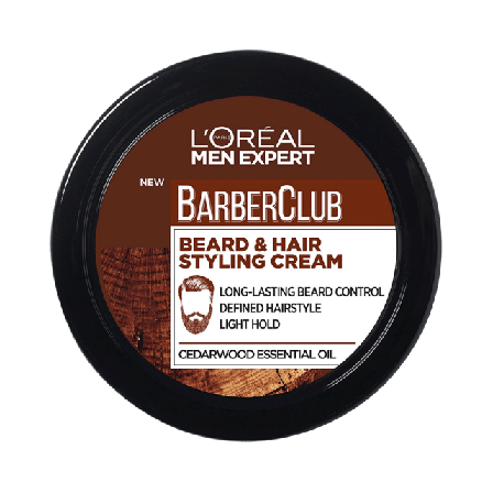 L'Oréal Paris Barber Club Beard & Hair Styling Cream Hårstyling Dam 75 ML