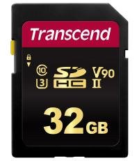 Transcend 700S - flashminnekort - 32 GB - SDHC UHS-II