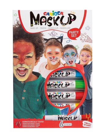 Carioca | Carioca Mask-Up Classic 6-Pack | ONE SIZE