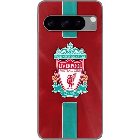 Kompatibelt Mobildeksel til Google Pixel 8 Pro Liverpool FC - Klassisk Fotballstolthet i Rødt
