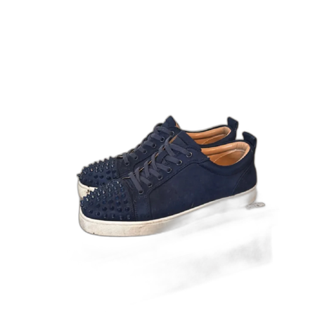 Mörkblå Christian Louboutin sneakers