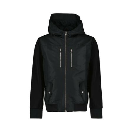 Alexander McQueen Two-material Jakke Sort, Herre