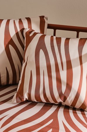 Jotex - Pute 2-pakk Rusten sebra - MENTON - Kjøp Tekstiler hos Jotex