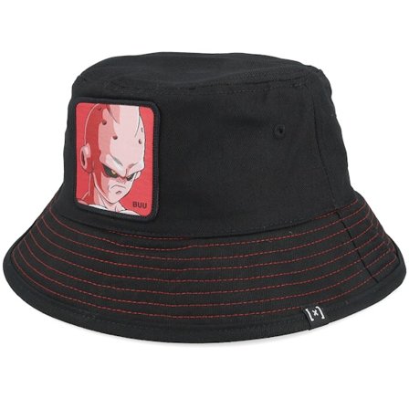 Capslab - Dragon Ball Buu Hat Black Bucket Bucket Black Hat - @ Hatstore
