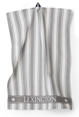 Lexington Icons Kjøkkenhåndkle Waffle MørkGrå 50x70