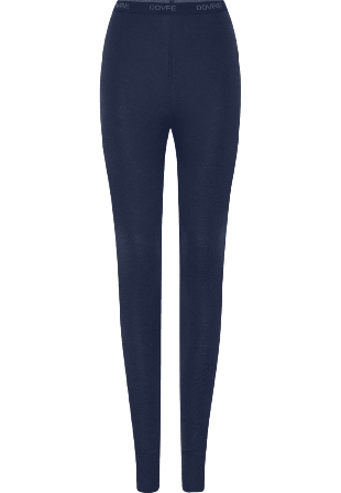 Dovre 100 % Merinoull, Leggings, Blå Leggings Dam XL