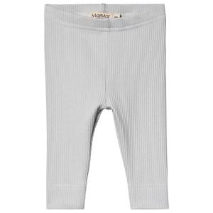 Kids - MarMar Copenhagen Pale blue Rib Leggings 110 cm/5 years - Bottoms - 110 cm/5 years - Blue - Mädchen