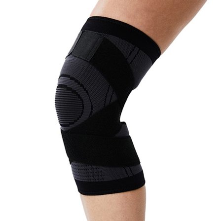 Fitness Löpning Cykling Elastiska knäskydd, halkfria stödbyxor Sport Kompression Knäskyddsfodral för basket Sport