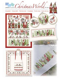 Kreuzstich-Vorlagen Weihnachtswelt - Lindner's Kreuzstiche