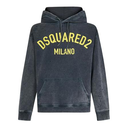Dsquared2 Sweatshirts Grå, Herre Hættetrøjer