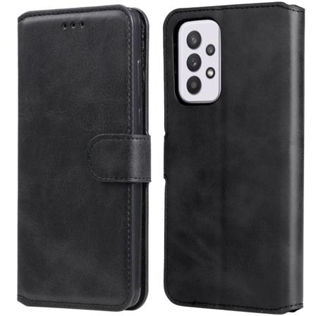 Skalo Samsung A33 5g Klassiskt Plånboksfodral - Svart Svart