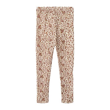 WHEAT Wool Leggings Agi Rose Flowers Str 110/5 år, Tøj & Bolig, Børnetøj, Børnestrømpebukser