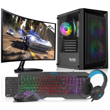 VIST Ryzen 7 5700G Gaming Kit - 32 GB RAM - RX VEGA - 1 TB M.2 SSD - LCD 27 - Windows 11 Pro
