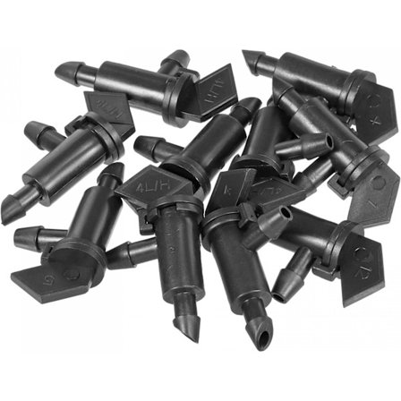 10 kappaleen tippalippu - Puutarhan kastelujärjestelmä, irrotettava ja virtauksen säätö