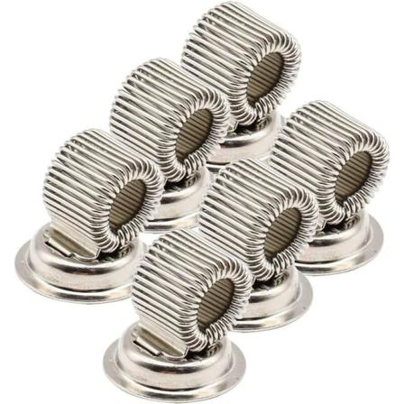 21,5 mm mustat magneettitäyttötaskupidikkeet (6 kpl) työkaluhuoneeseen