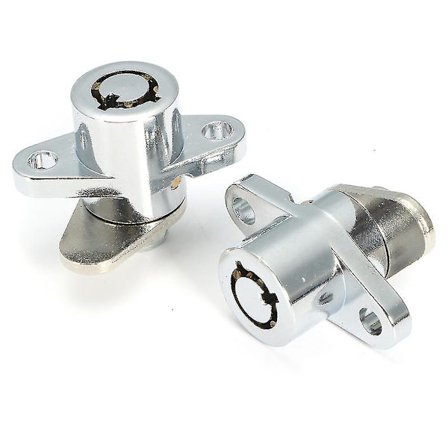 2 kpl Kovia Satulapussi Lukko 3 Avainta Sarja Touring Glide Road King Uusi