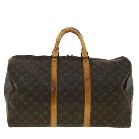 Louis Vuitton Vintage, Pre-owned Canvas travel-bags Bruin, Dames, Maat:ONE Size