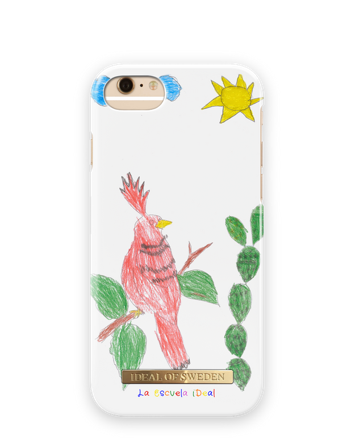 La Escuela iDeal iPhone 6/6S Crayon Bird