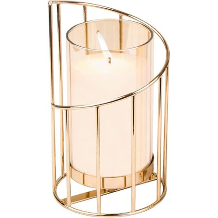 Ljusstake, Ljus Te Ljus Guld Bordlampa Ljusstake