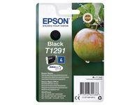 Epson T1291 - L-størrelse - svart - original - blekkpatron