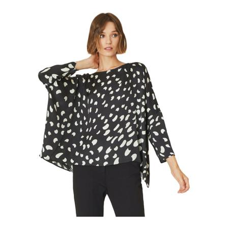 Manila Grace Blouses Sort, Dame