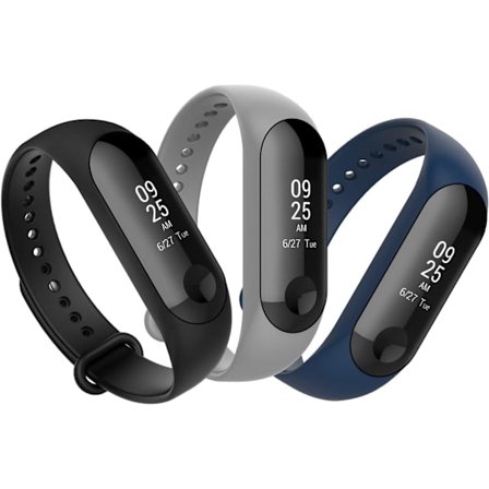3 st armband kompatibel med Xiaomi Mi Band 4/ 3, ersättningsarmband