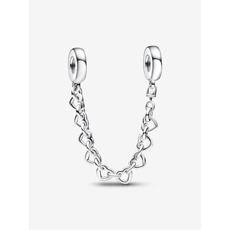 Pandora - Linked Hearts -turvaketju - Sterlinghopea