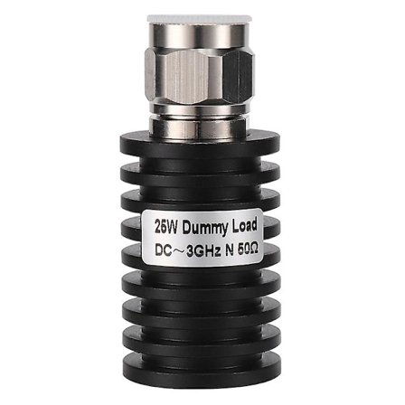 Rf Coax 25w N Han Connector Lille 50 Ohm Dc-3ghz , Dummy Load Stik