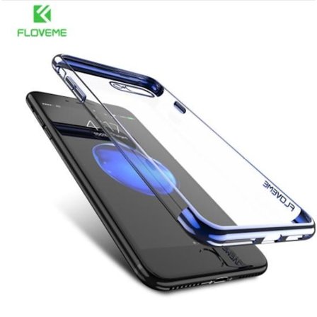 2 ST Skal till iPhone SE (20 / 22) / 8 / 7 Floveme Silver