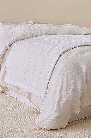 Jotex - Hotellöverkast 45 Cm Vit LINDEN - Köp Överkast hos Jotex