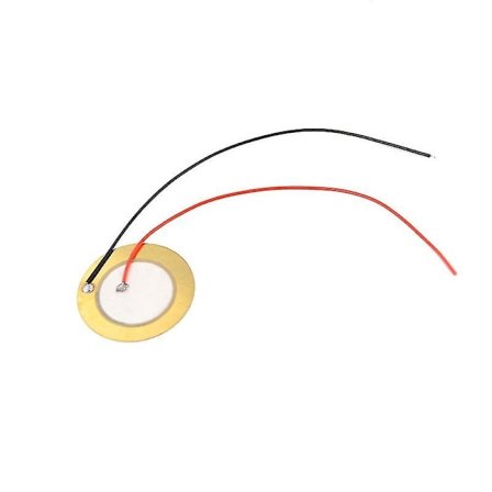 10-pack 27mm djupmätare sensorutlösare trum + trådkoppar piezoelektriskt element - WELLNGS