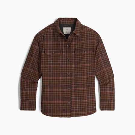 Royal Robbins - Royal Robbins Women's Vista Flannel Shacket L/S