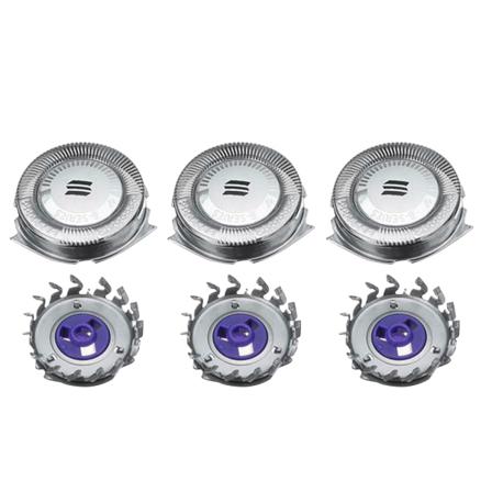 3st Shaver Heads Beard Shaver Heads Beard Rakning För Philips