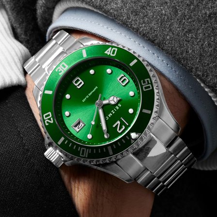 Montre en acier inoxydable Dean Tide pour hommes - Montres bracelet - pour Hommes - Seizmont