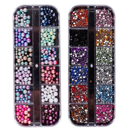 Nageldekorationer, för tillverkning av nagelharts