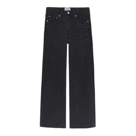 Catwalk Junkie, Wide Jeans Zwart, Dames, Maat:L