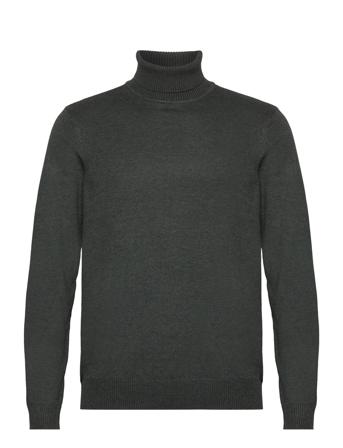 Pullover Knitwear Turtlenecks Kakigrønn Blend*Betinget Tilbud